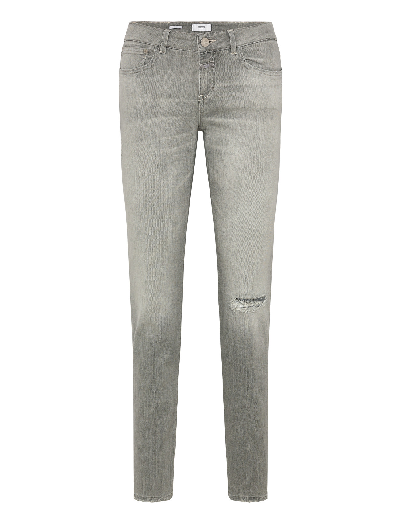 Closed Baker Long Jeans Mid Grey, 24, Grey, Jeans > Tapered Jeans, Dame