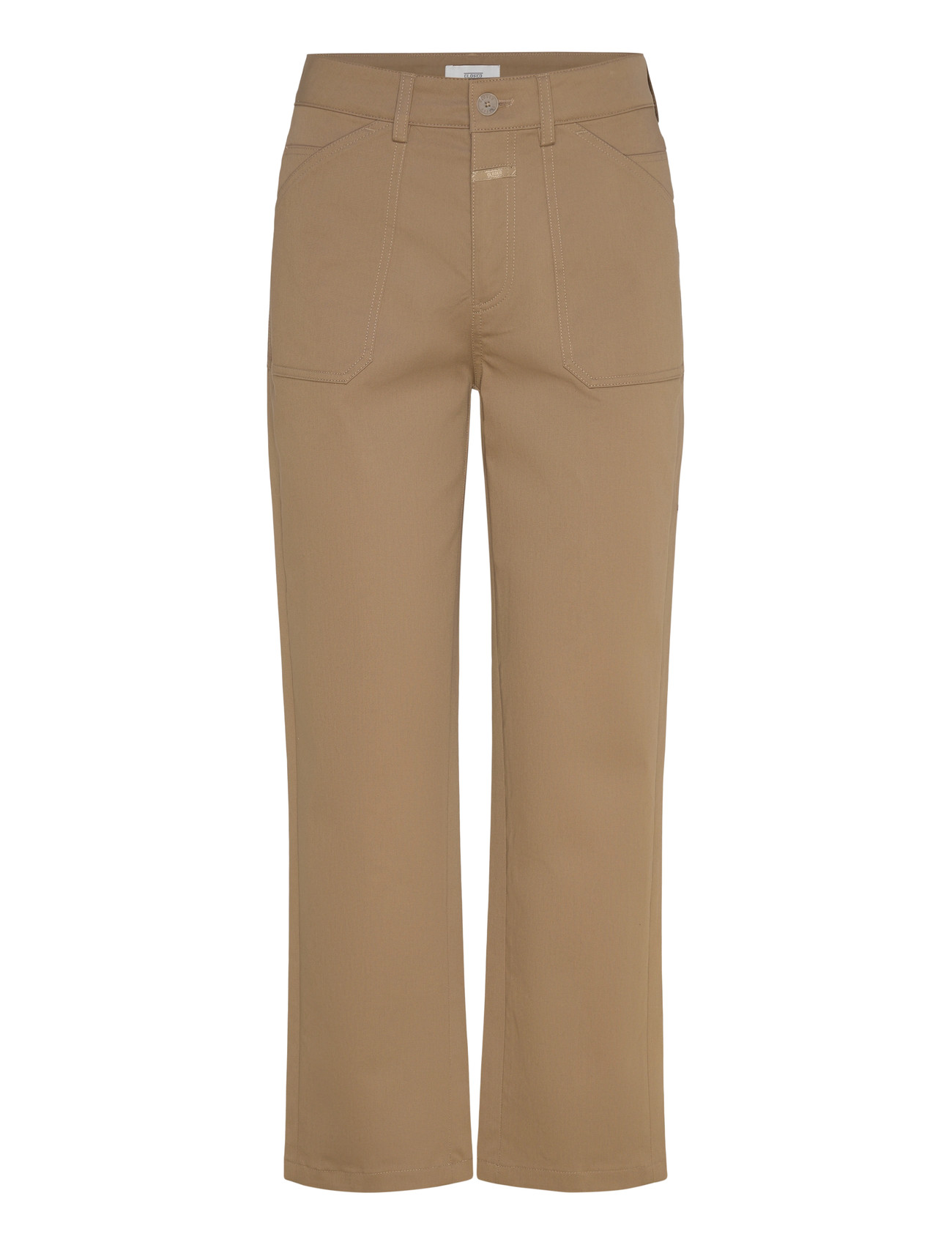 Closed Closed Women Abe Pants Burlywood, 26, Brown, Bukser > Chinos, Dame