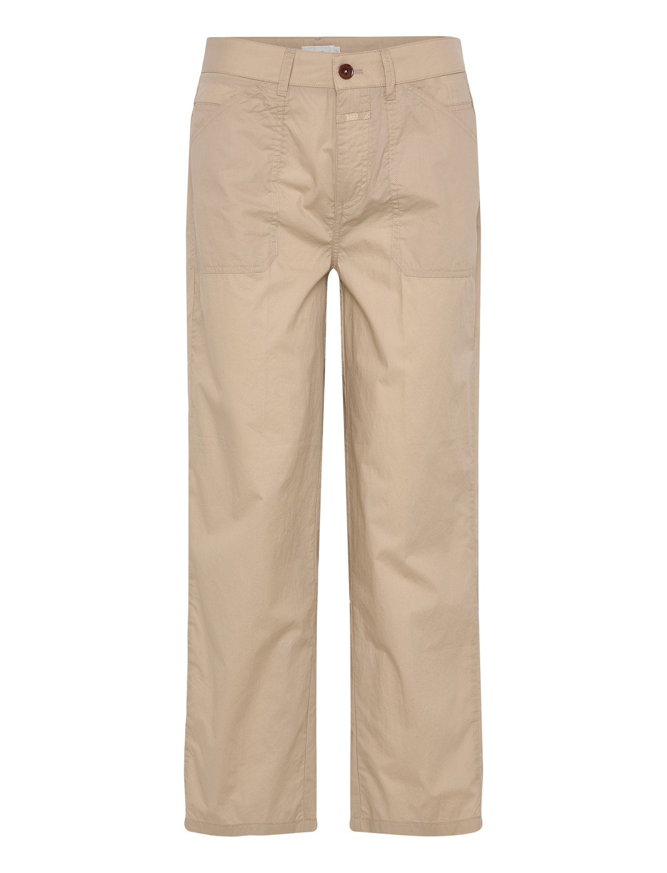 Closed Abe Pants Grain Beige, 30, Beige, Bukser > Chinos, Dame