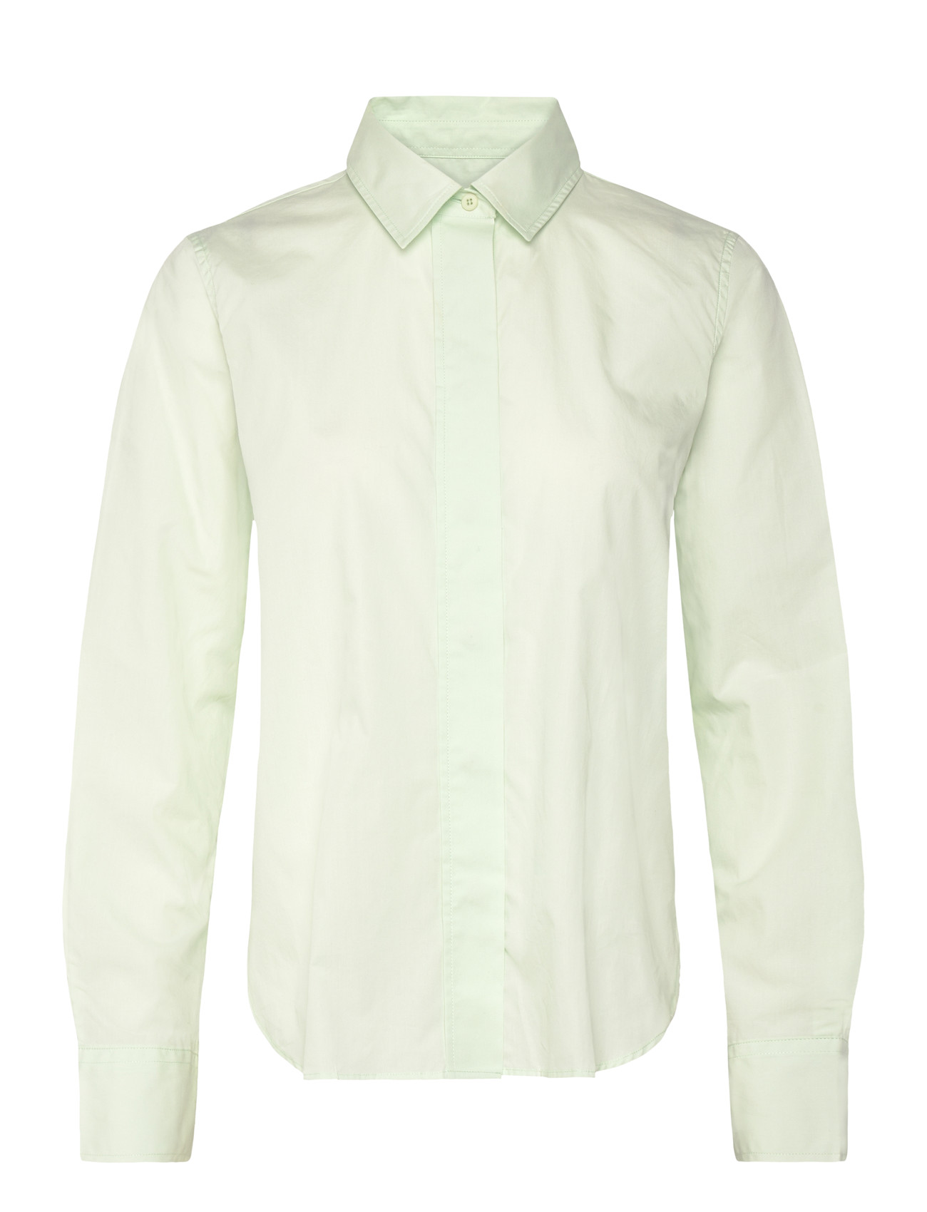 Closed Classic Shirts & Blouses Fresh Mint, XL, Green, Skjorter > Langærmede, Dame