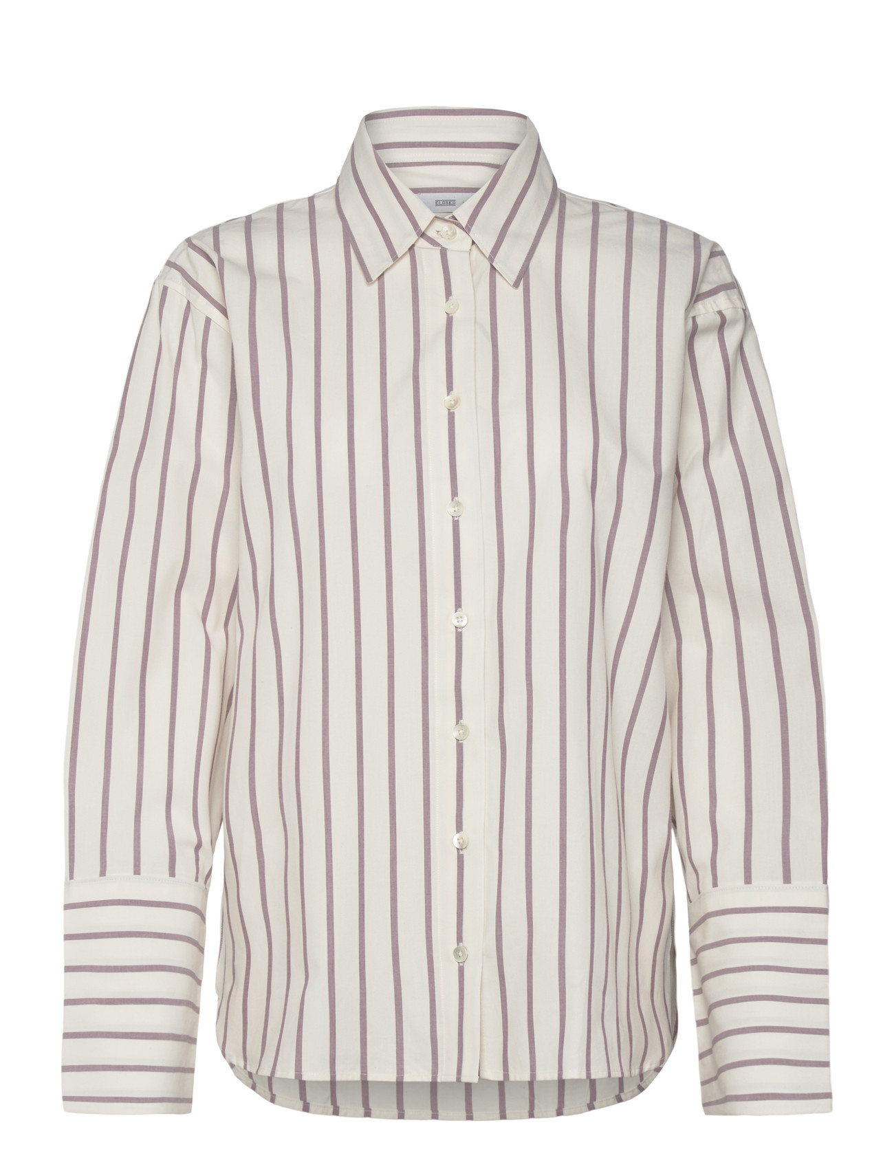Closed Shirt High Cuff Mulberry, XXS, Cream, Skjorter > Langærmede, Dame