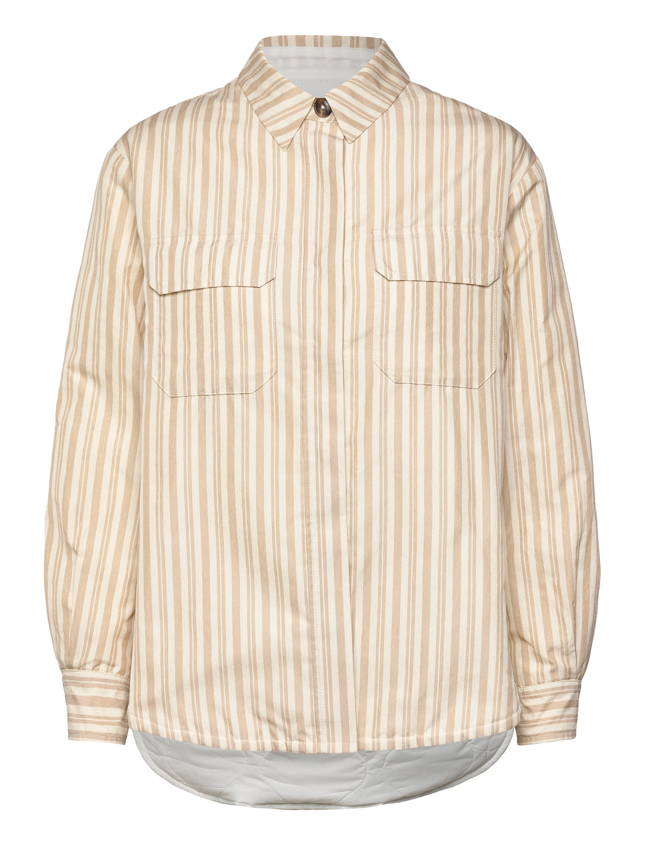 Closed Women Kally Dried Teak, XXS, Cream, Skjorter > Langærmede, Dame