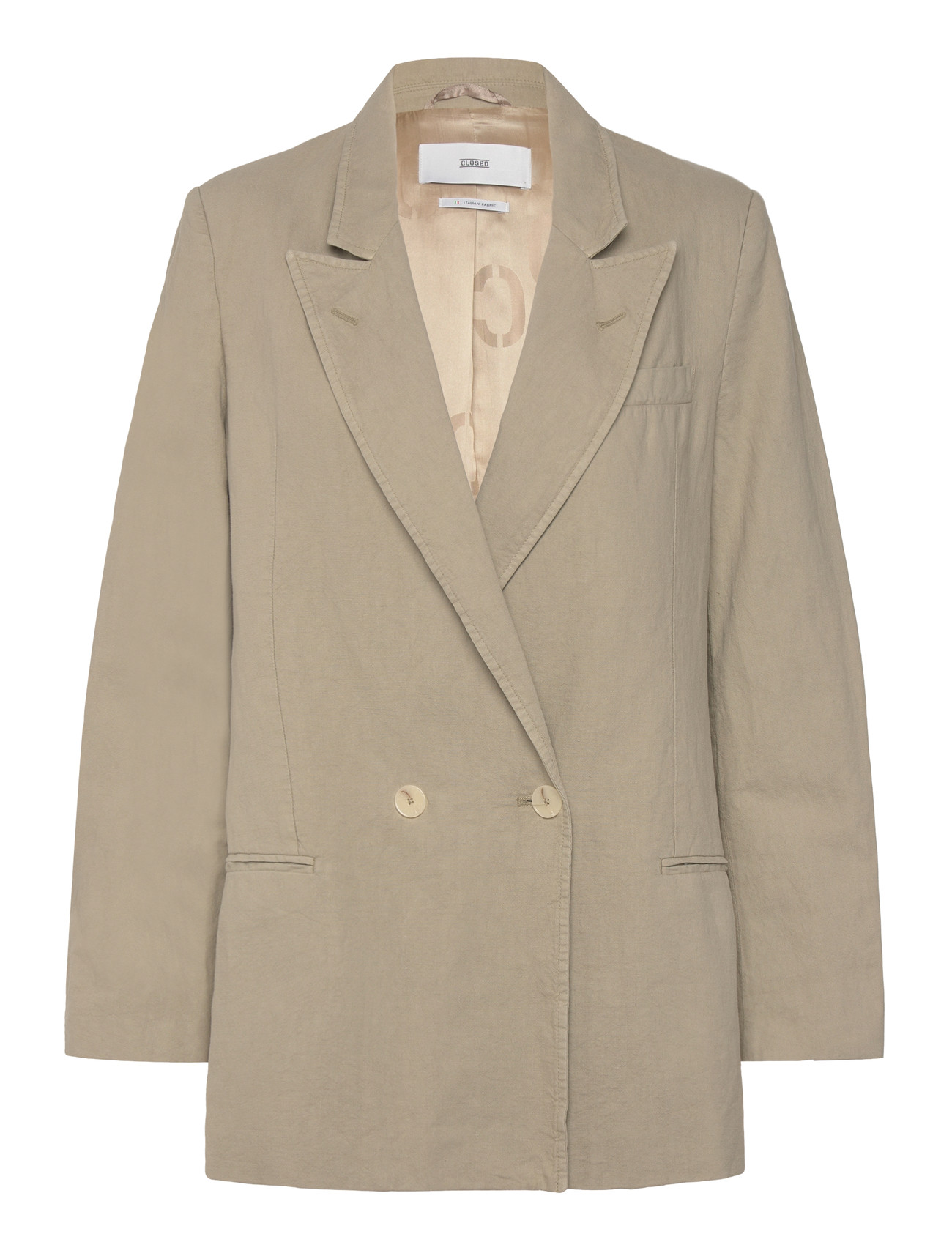 Closed Kaycee Jacket Light Moss Green, XS, Khaki green, Designere > Double Breasted Blazere, Dame