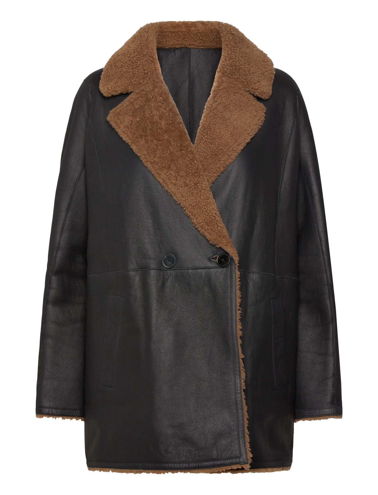 Closed Double Breast Coat Jackets & Coats