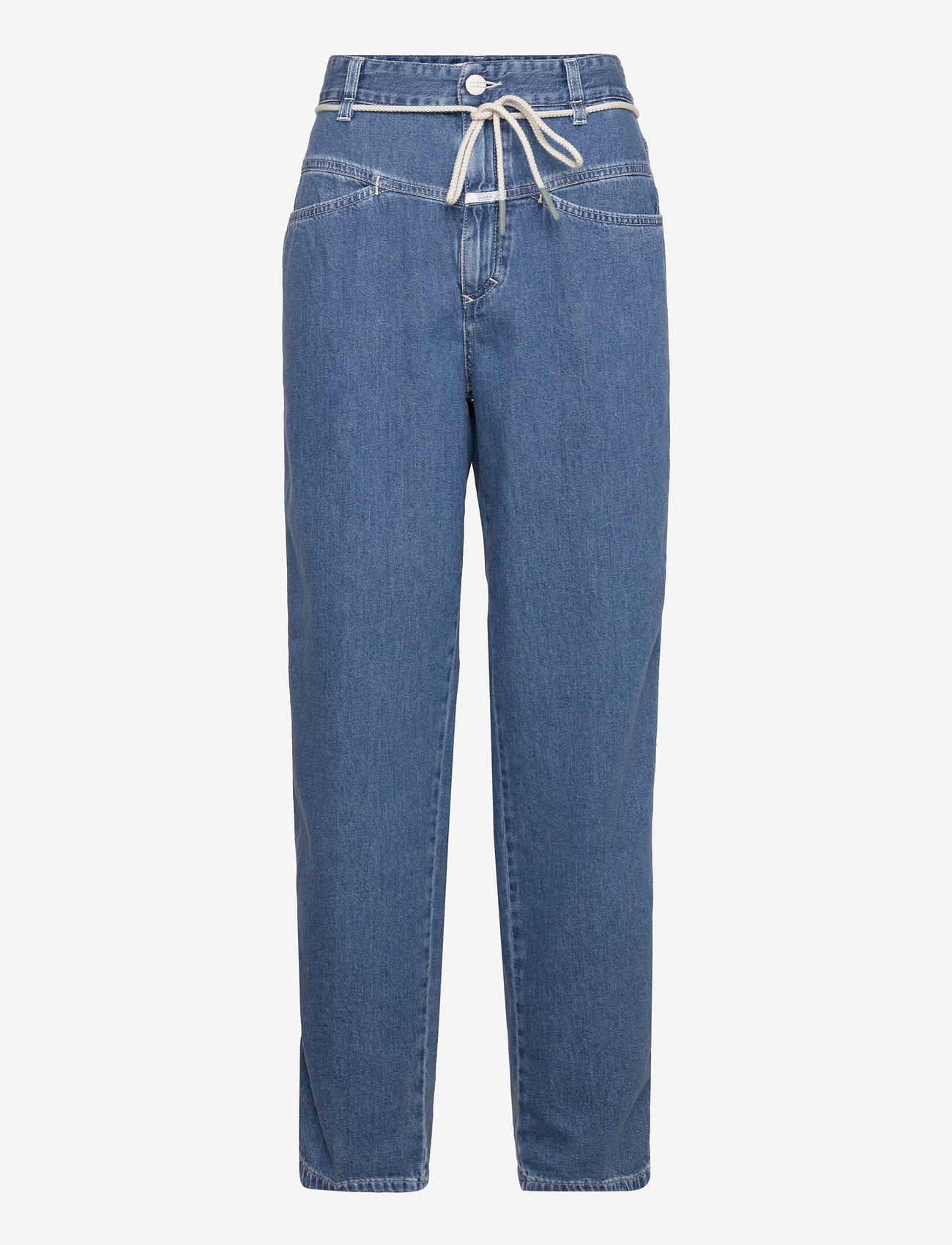 Closed - anni - jeans droites - mid blue - 1