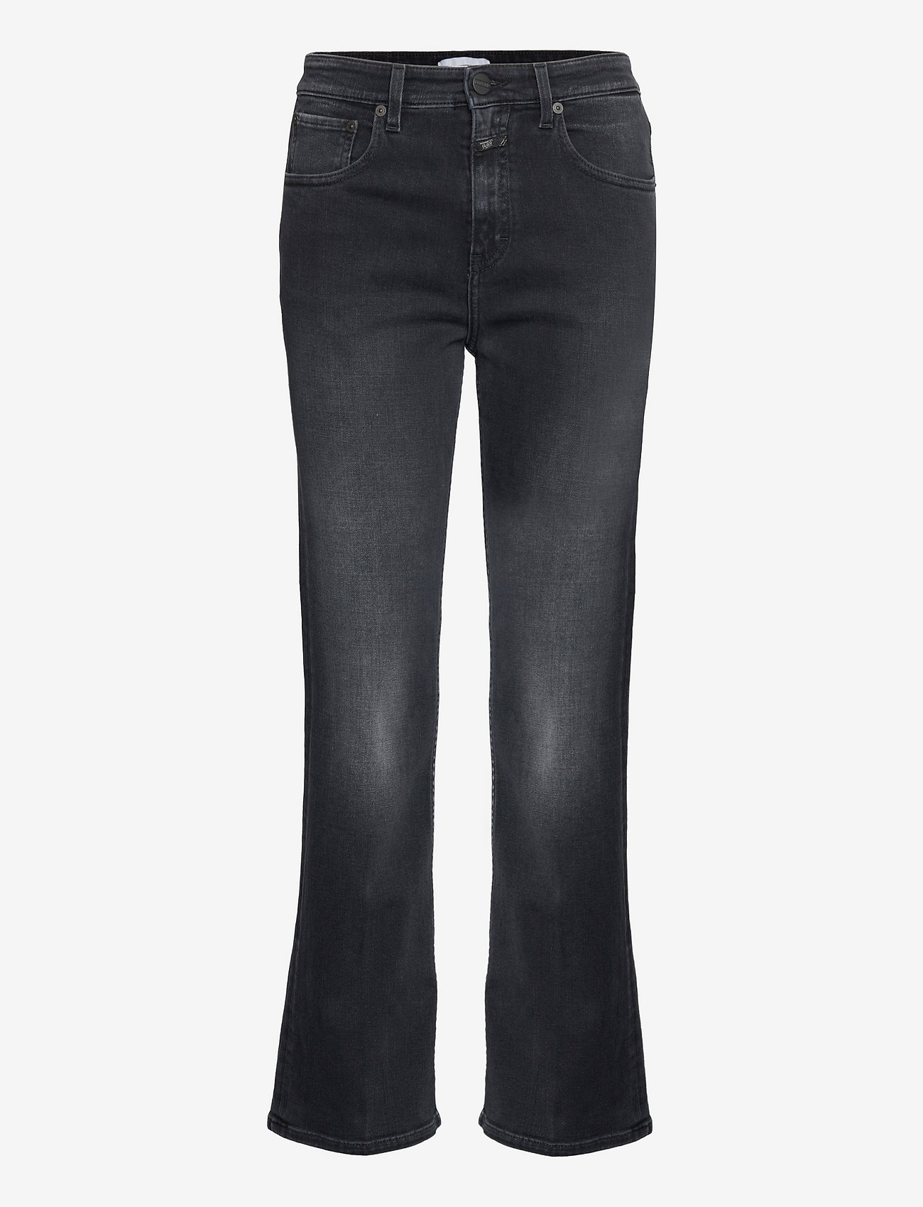 Closed - womens pant - jeans droites - dark grey - 1