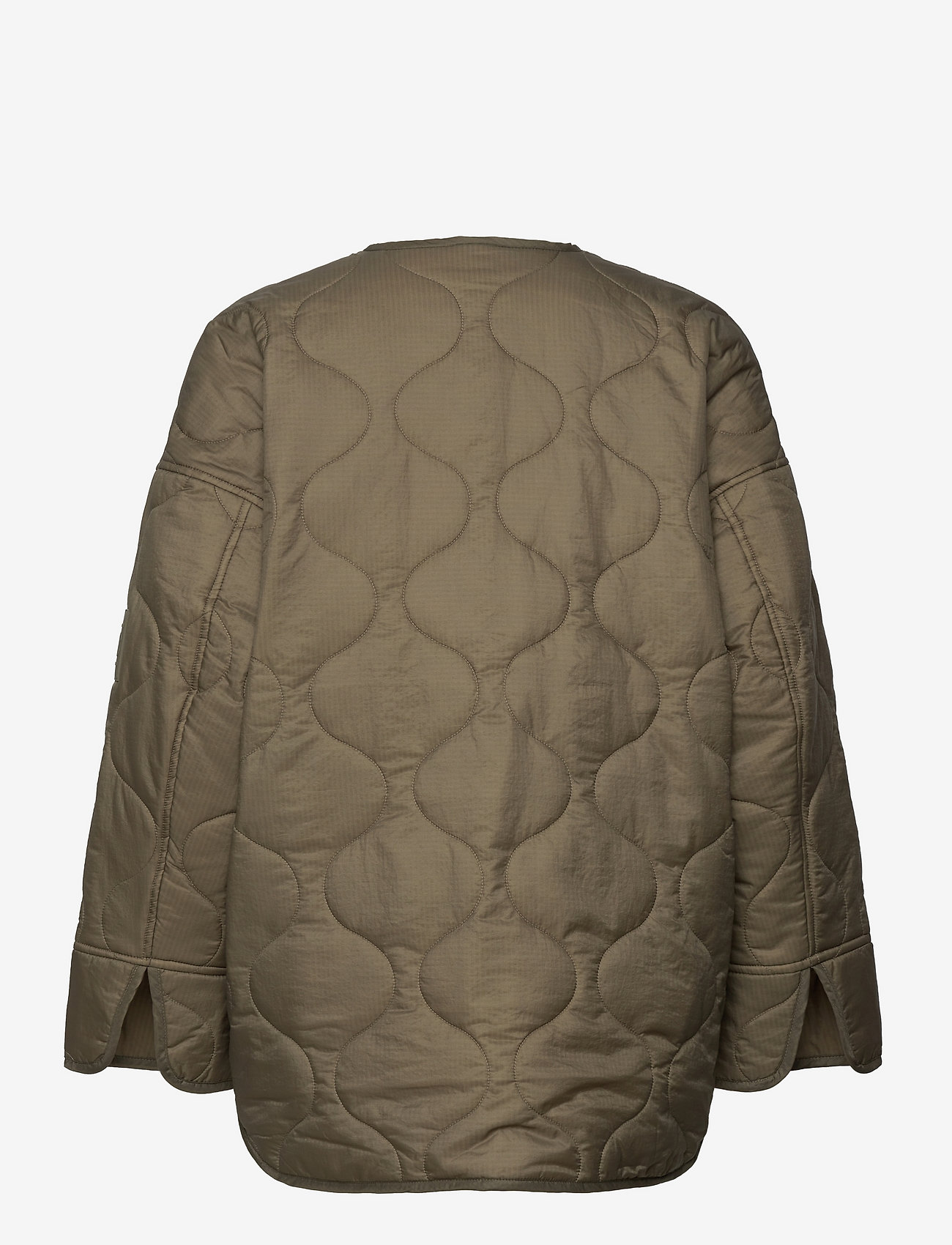 Closed - womens jacket - vestes matelassées - dried basil - 2