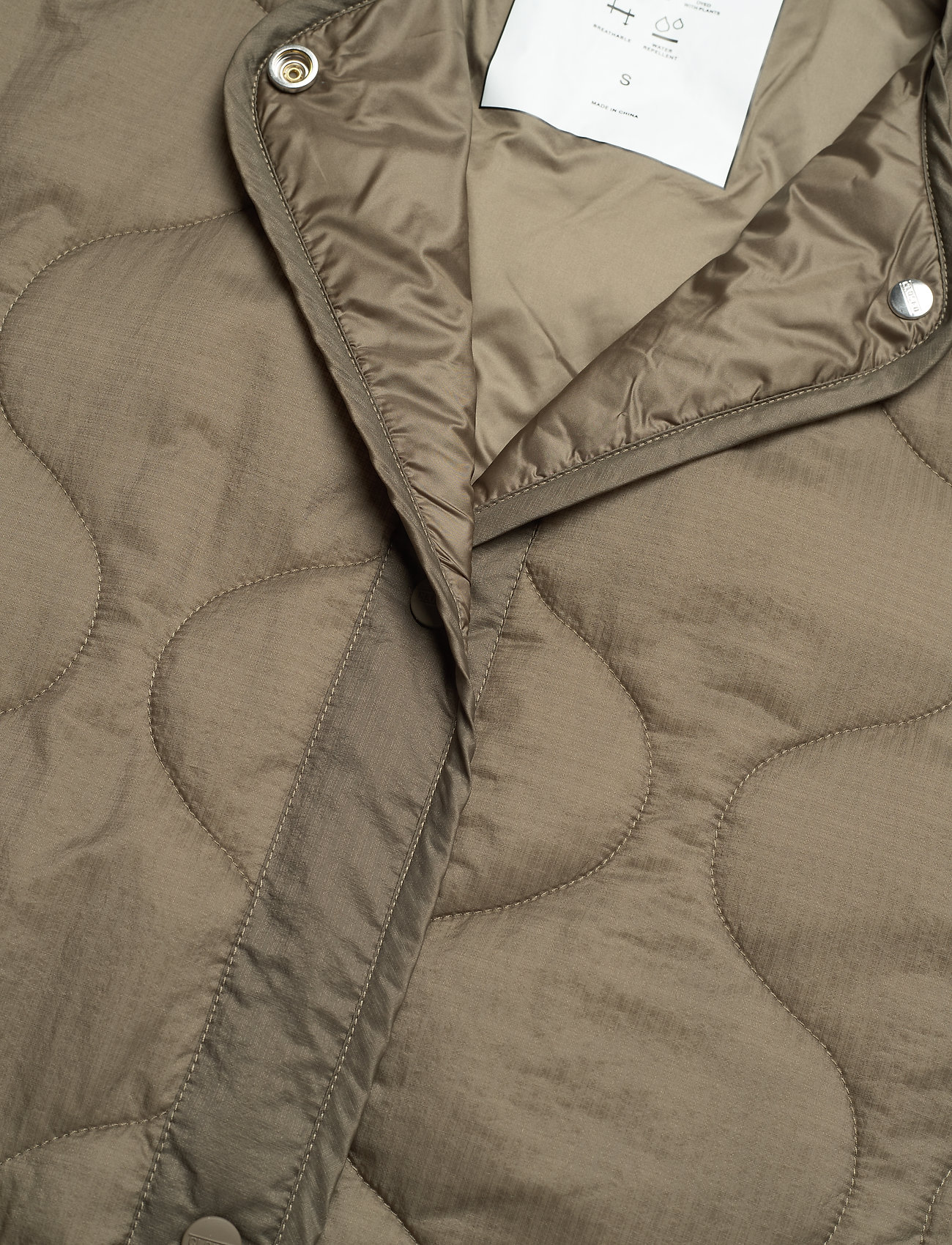 Closed - womens jacket - vestes matelassées - dried basil - 6