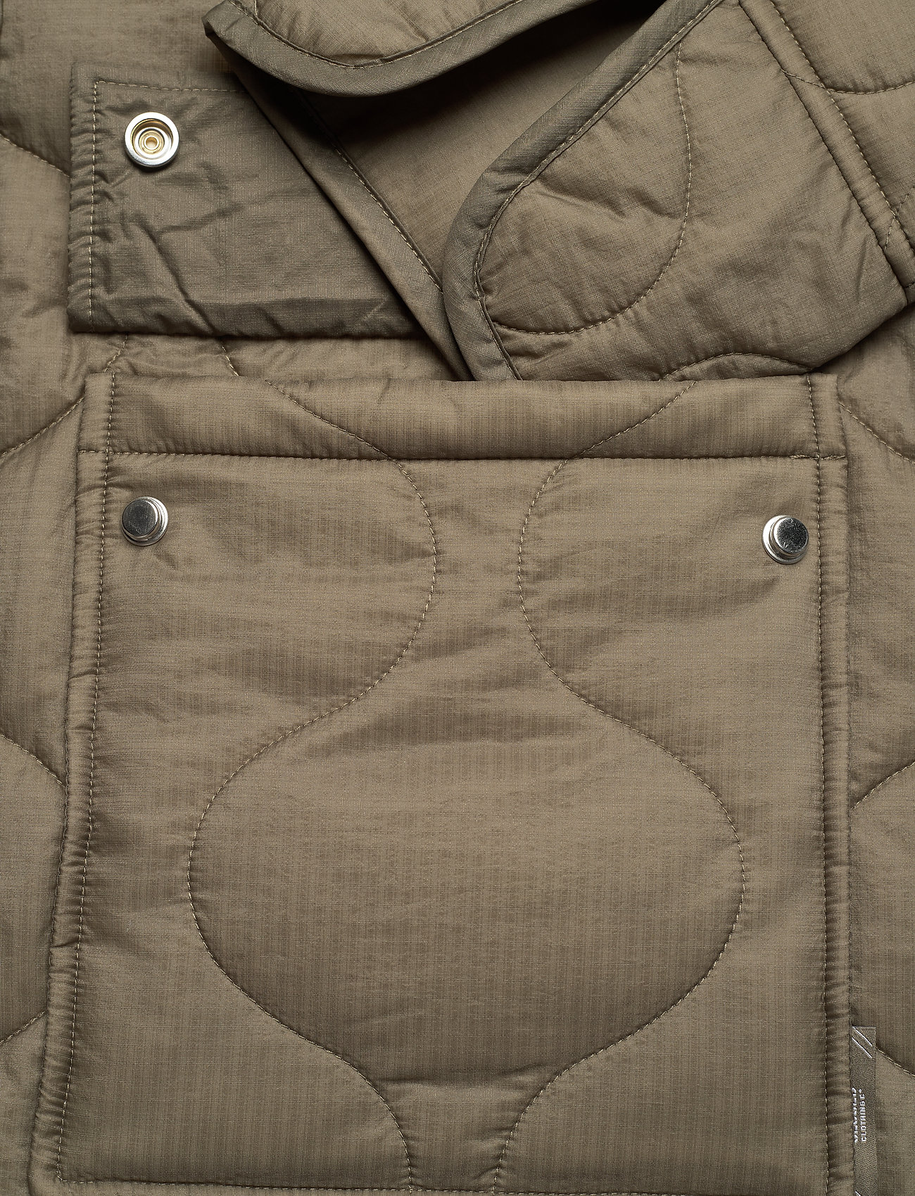Closed - womens jacket - vestes matelassées - dried basil - 7