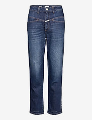 Closed - womens pant - tapered jeans - dark blue - 1