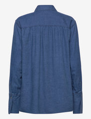 Closed - womens blouse - chemises en jeans - dark blue - 2