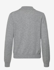Closed - womens knits - pulls - grey heather melange - 2