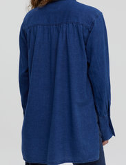 Closed - womens blouse - chemises en jeans - dark blue - 3