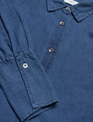 Closed - womens blouse - chemises en jeans - dark blue - 4