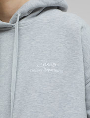 Closed - printed hoodie - sweatshirts et sweats à capuche - light grey melange - 4
