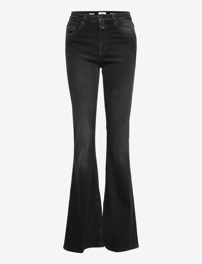 rawlin - džinsa bikses ar zvanveida starām - dark grey