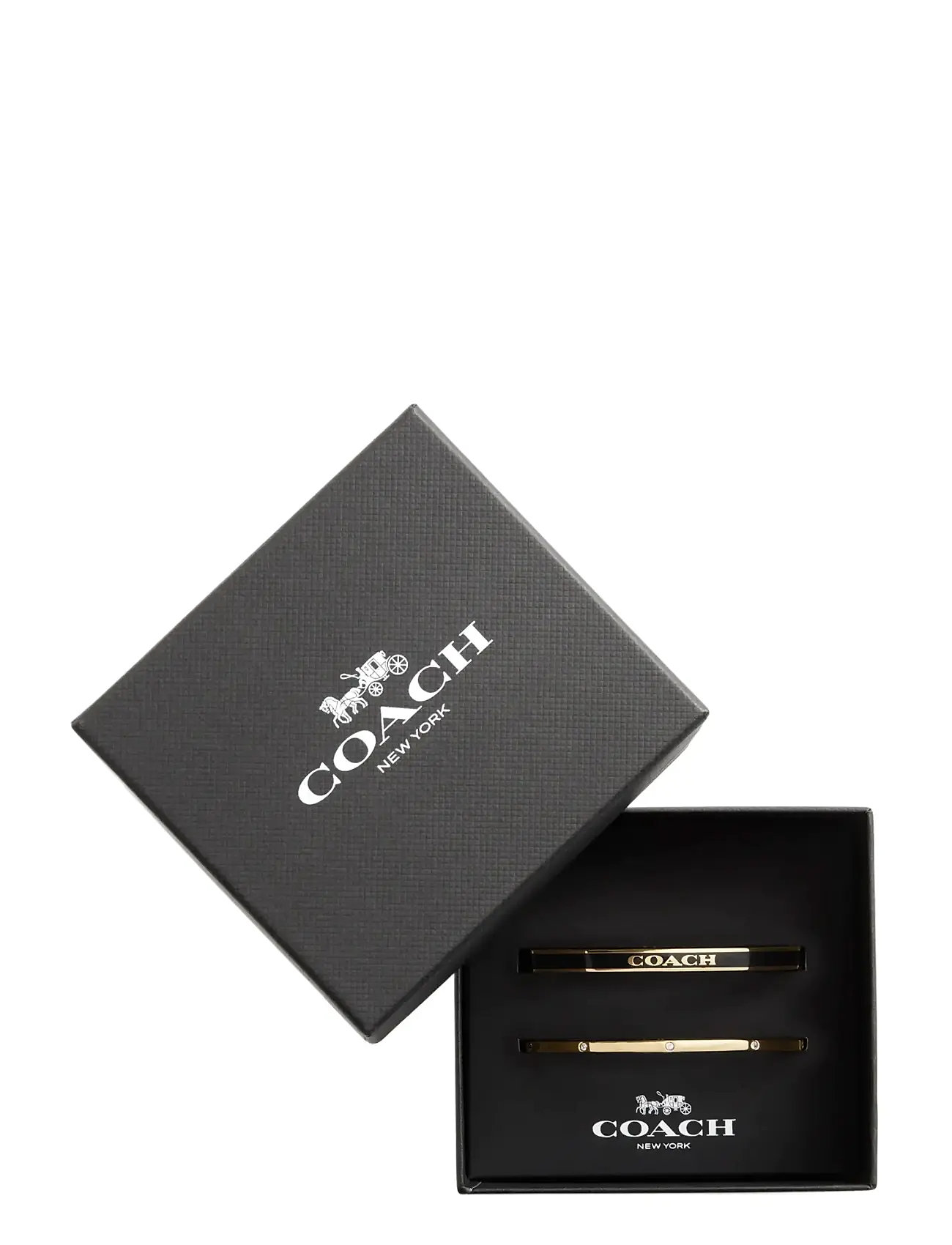 COACH Accessoires Coach Signature Duo Bangle Boxed Set Schwarz - One Size - Damen