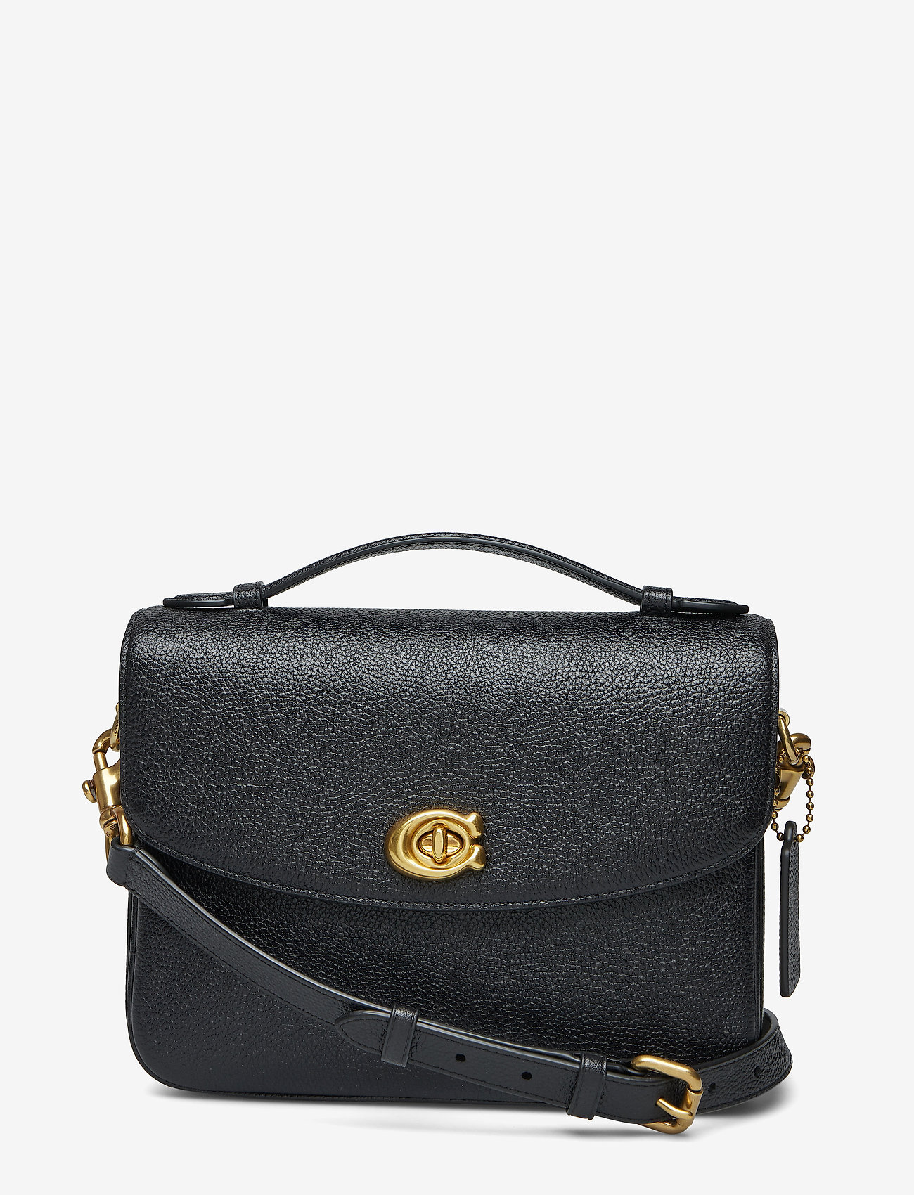 Polished Pebbled Leather Cassie Crossbody B4black 3080 Kr Coach 