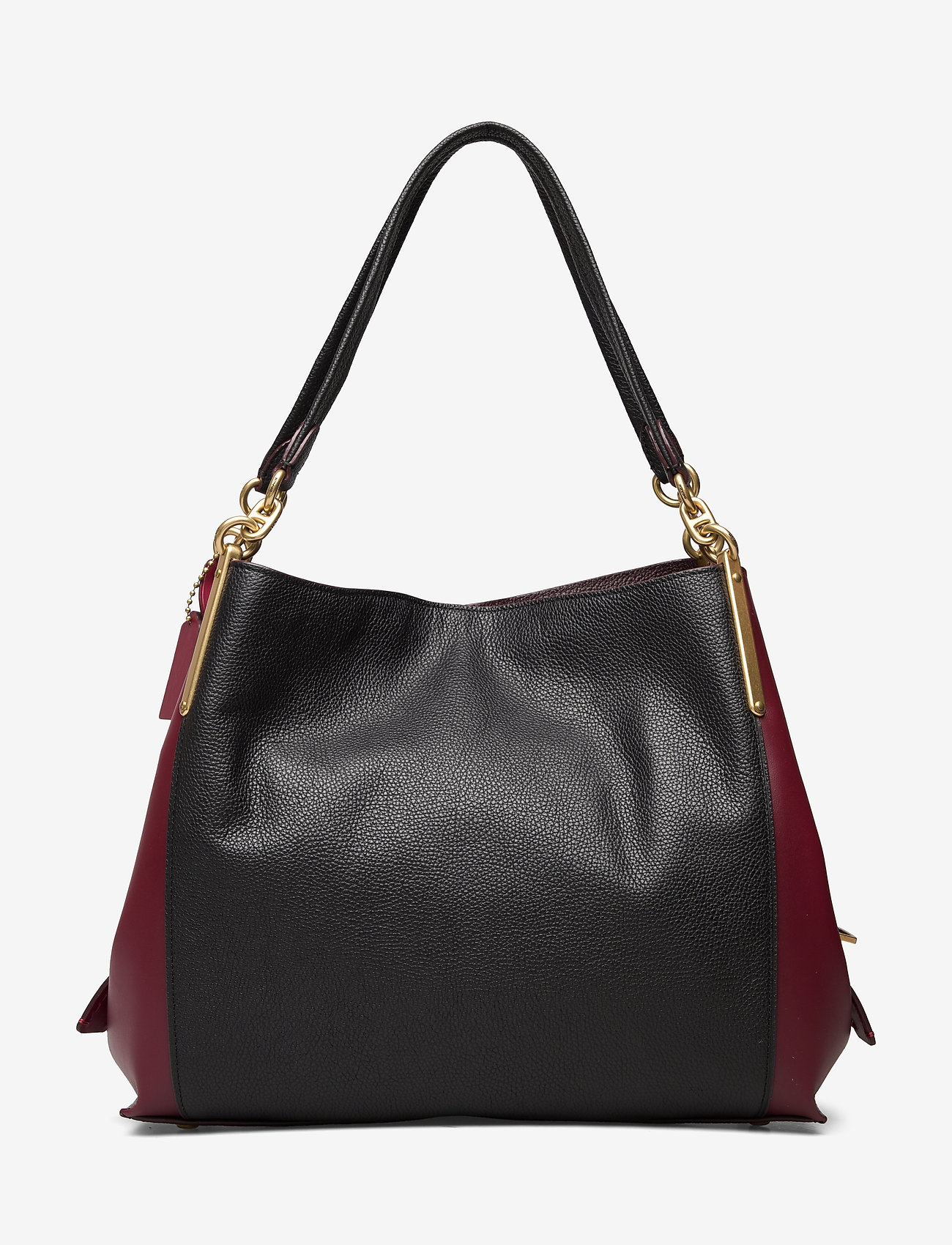 cassie leather top handle bag coach