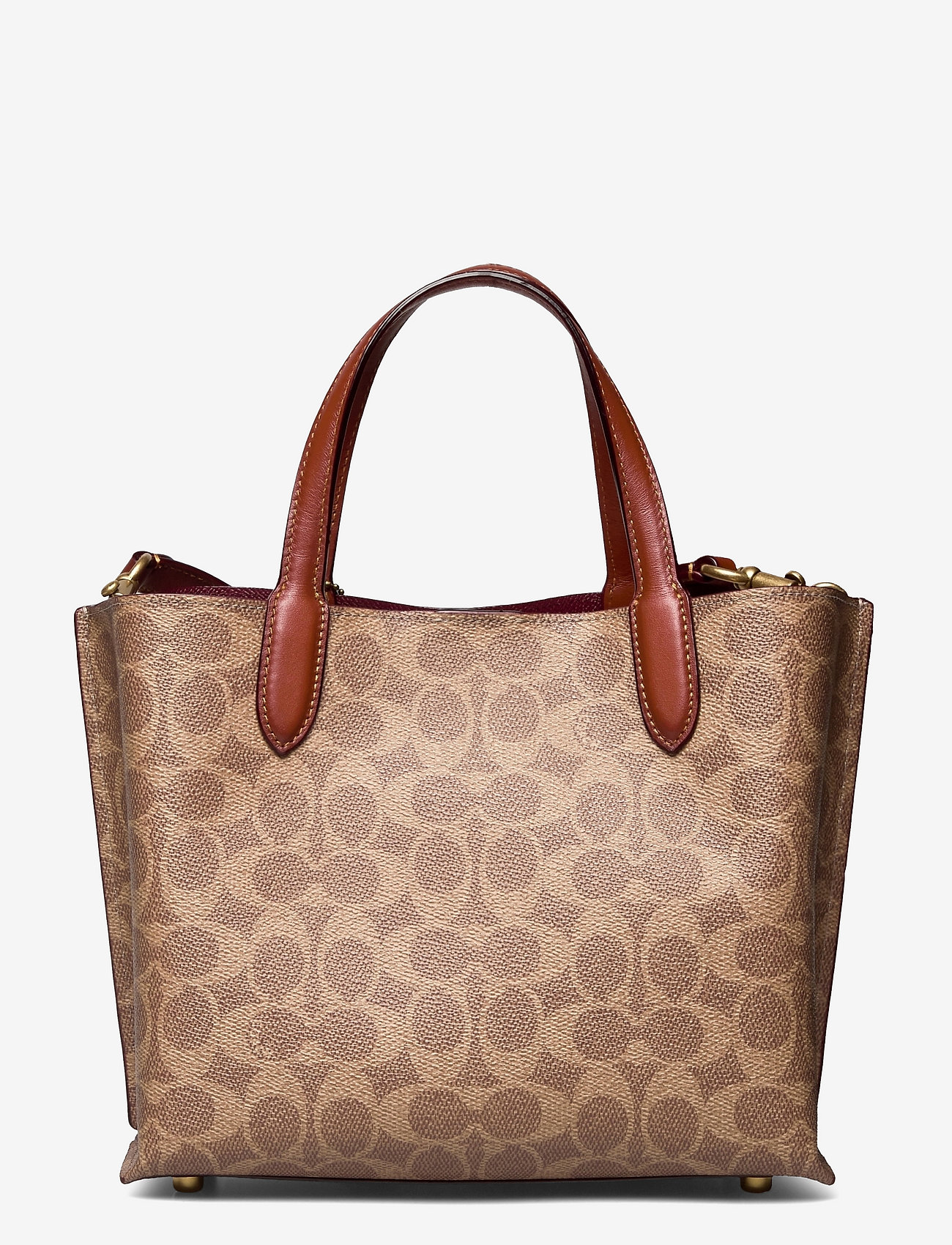 coach coated canvas tote