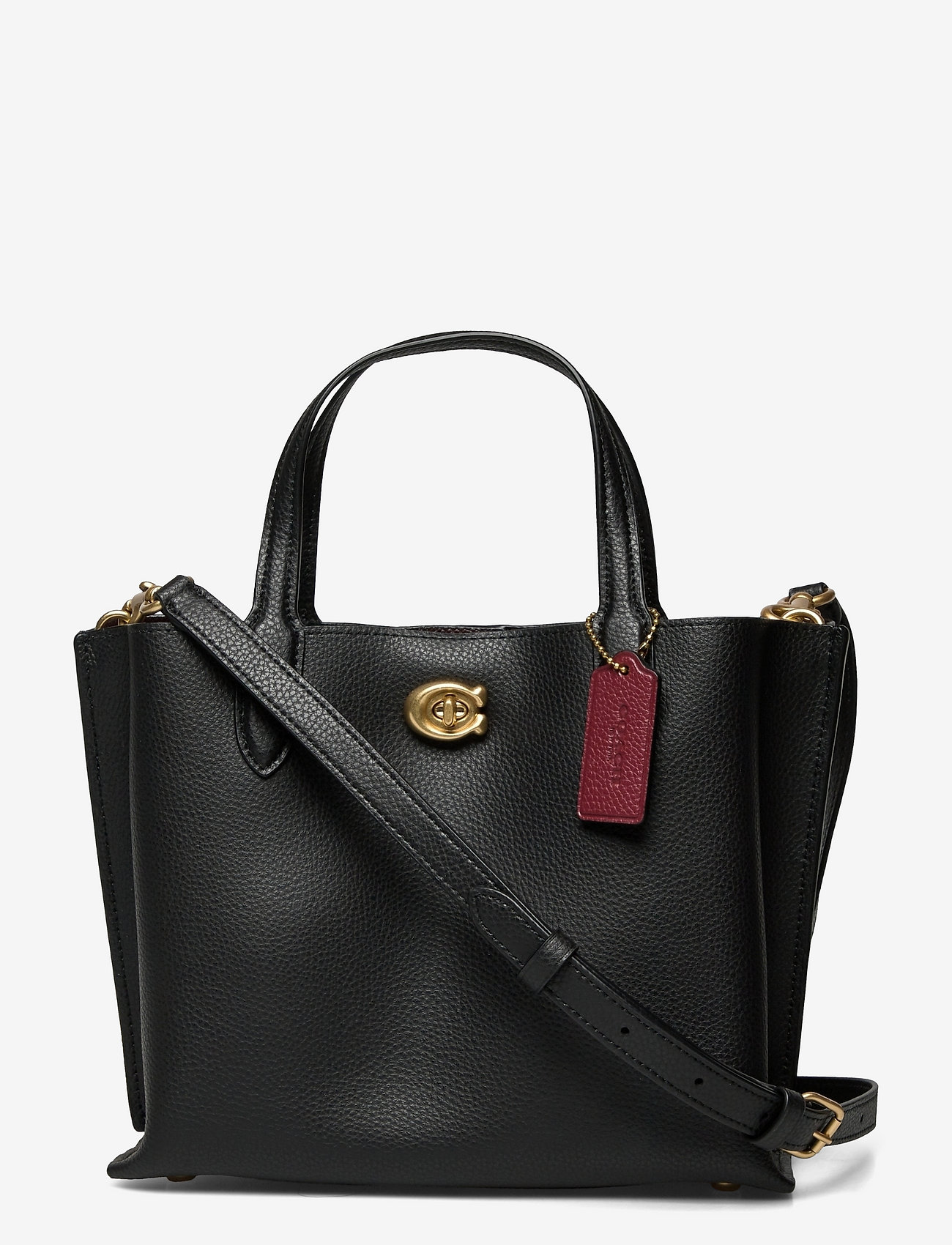 Coach Polished Pebble Leather Willow Tote 24 - Handbags | Boozt.com