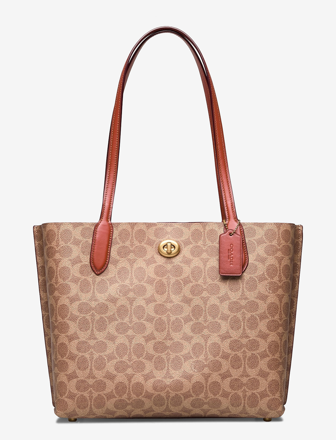 coach tote bag beige