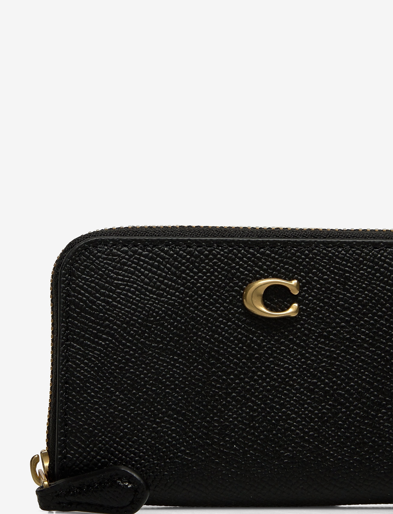 Coach - SMALL ZIP AROUND CARD CASE - card holders - black - 3