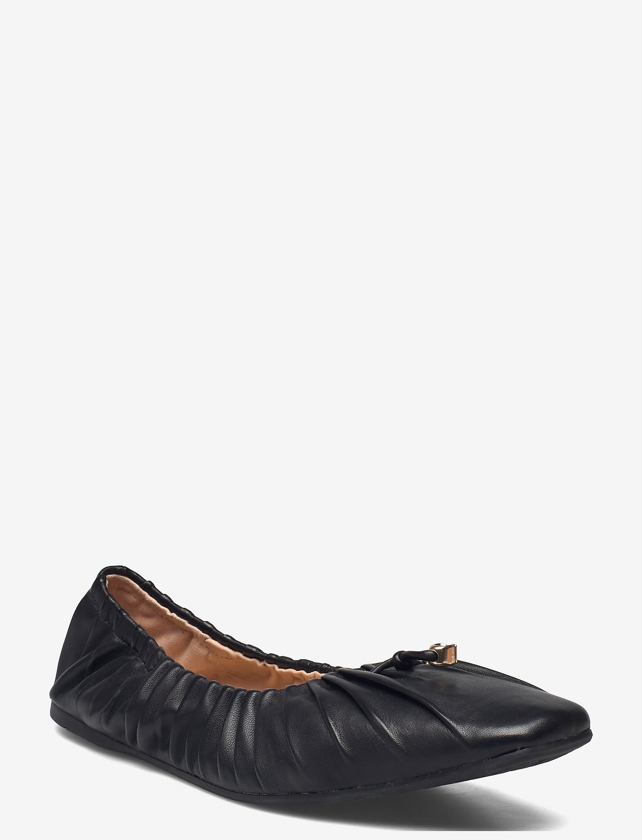 Coach Eleanor Leather Ballet Flat Ballerinat