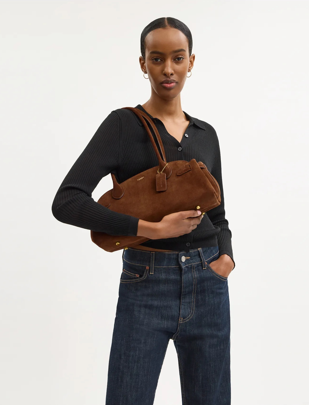 Coach Suede Empire 34 (OACCBN41) - Handbags - Boozt.com
