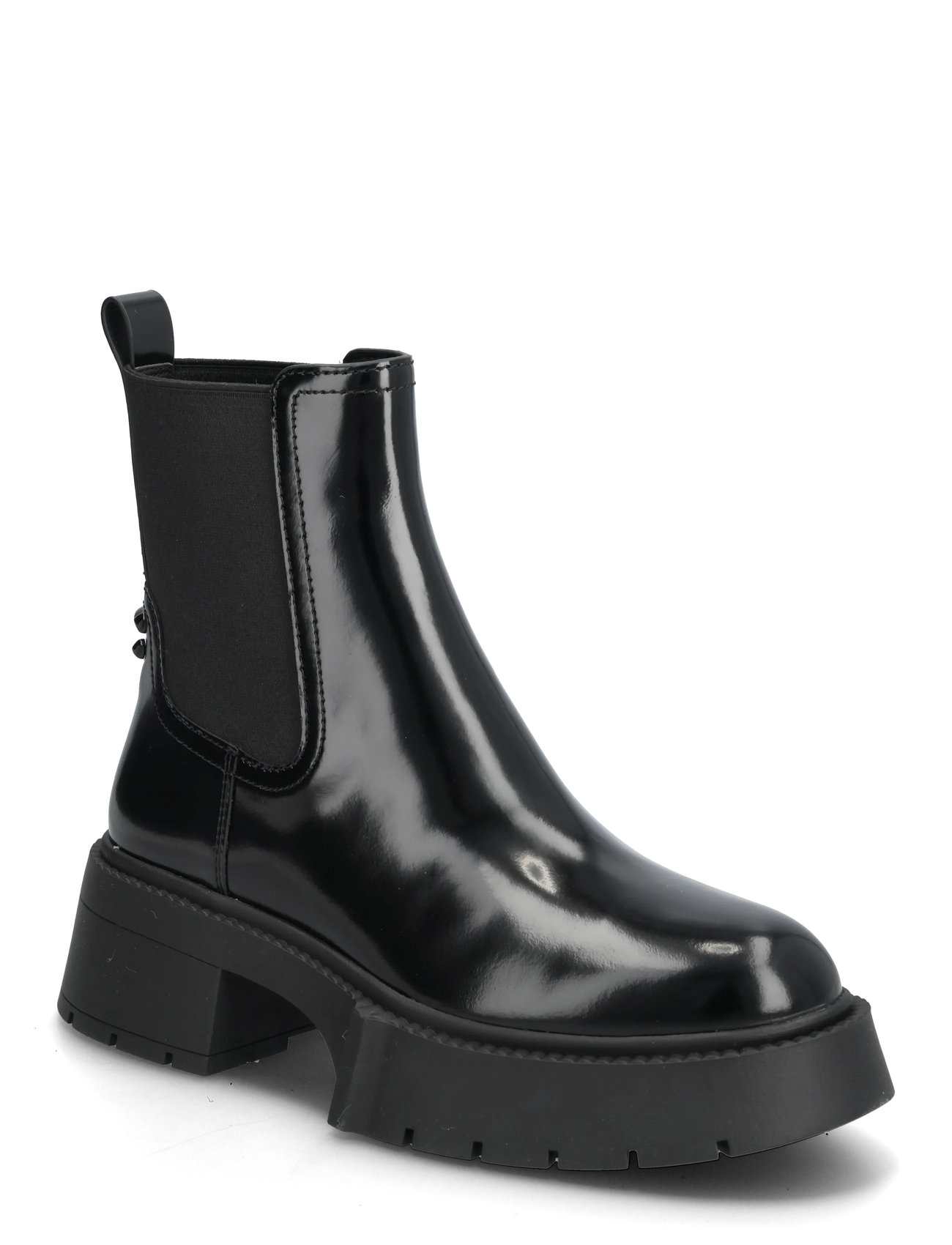 Coach Leah Platform Chelsea Bootie, 38.5, Black, Ankelstøvler > Ankelstøvler Med Hæl, Dame