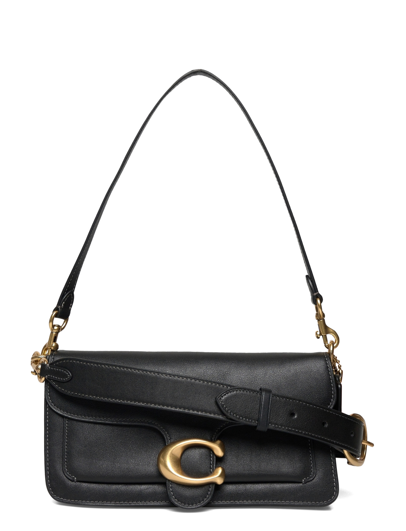 Coach Tabby Shoulder Bag 26 In Soft Grain Leather, One Size, Black, Designere > Små Skuldertasker-Crossbody-Tasker, Dame