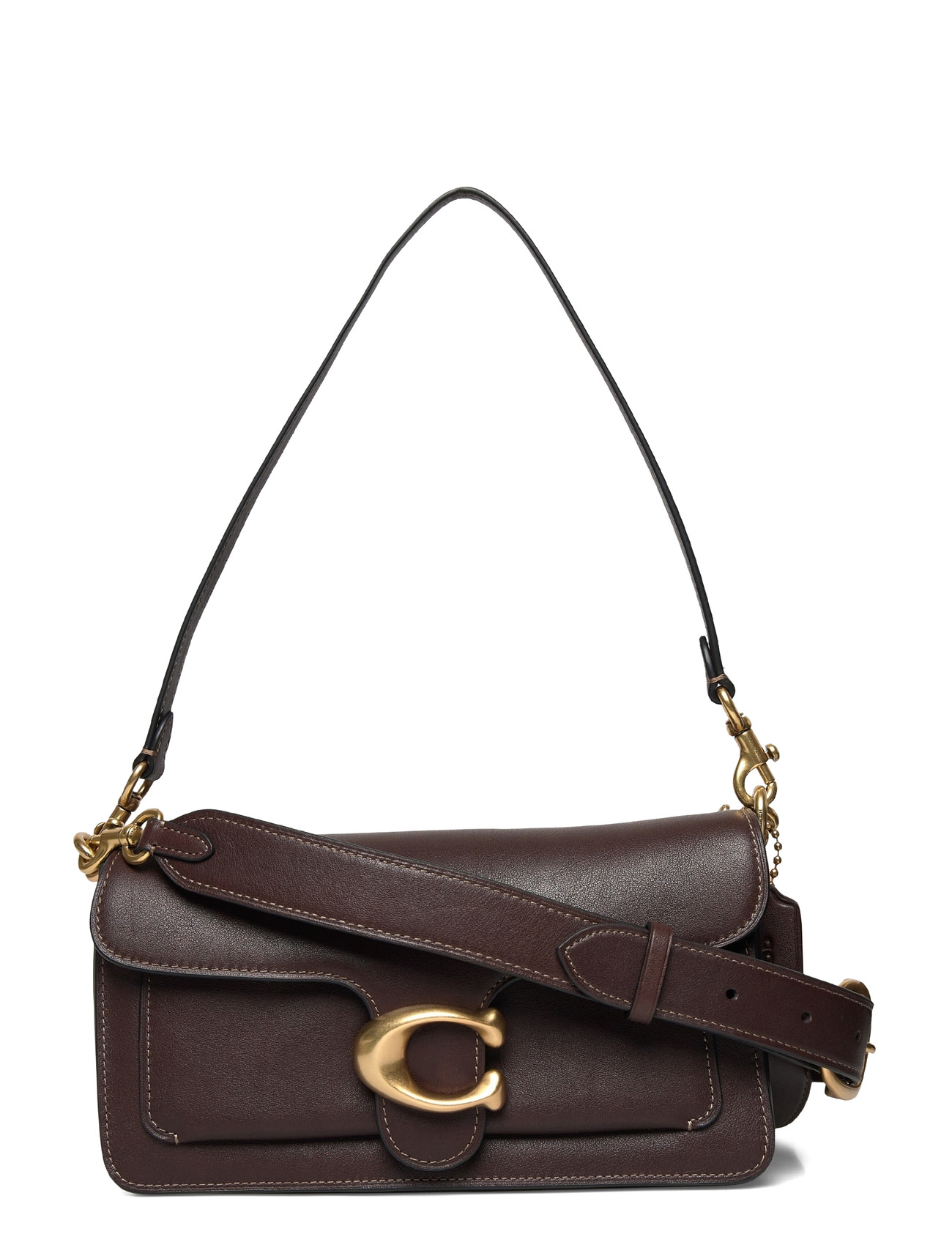 Coach Tabby Shoulder Bag 26 In Soft Grain Leather, One Size, Brown, Designere > Små Skuldertasker-Crossbody-Tasker, Dame