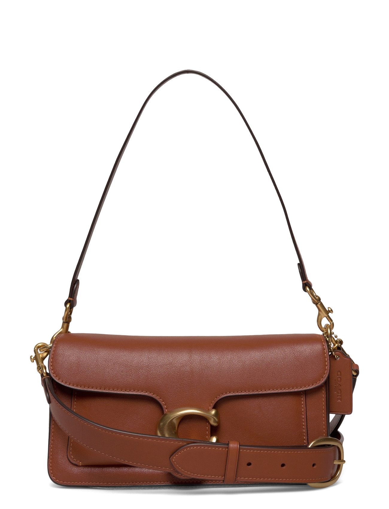 Coach Tabby Shoulder Bag 26 In Soft Grain Leather, One Size, Brown, Designere > Små Skuldertasker-Crossbody-Tasker, Dame