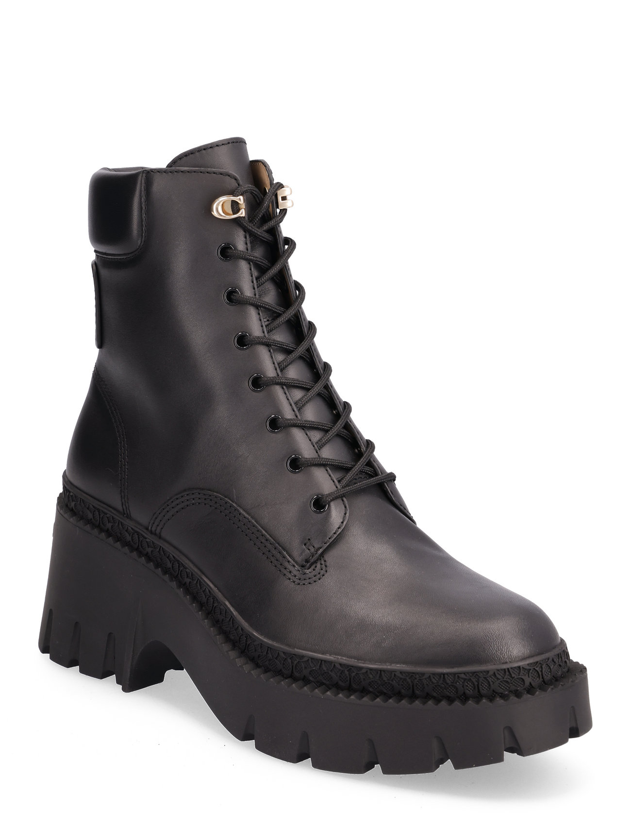 Coach black shop ankle boots