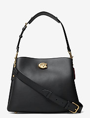 coach willow shoulder bag black