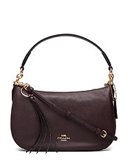 coach pebble leather sutton crossbody