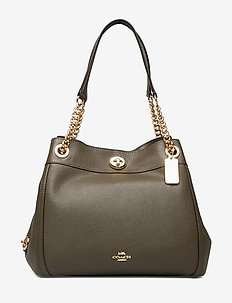BLACK FRIDAY | Shoppers | Stort utvalg av de seneste Coach POLISHED TURNLOCK EDIE Håndveske dark navy