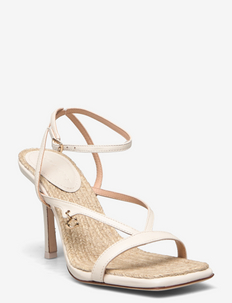 Kaia Sandal Heeled/Wedge Sandals - sandaler med hæl - white