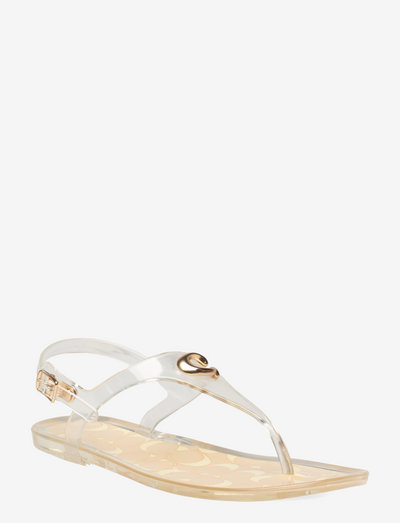 Natalee Rubber Jelly - flat sandals - clear