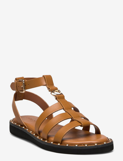 Giselle Sandal Flat Sandals - platta sandaler - brown