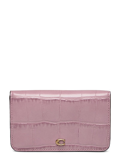 coach croc embossed wallet