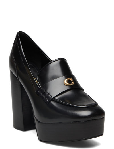 Coach Ilyse Leather Loafer - Heeled Loafers - Boozt.com