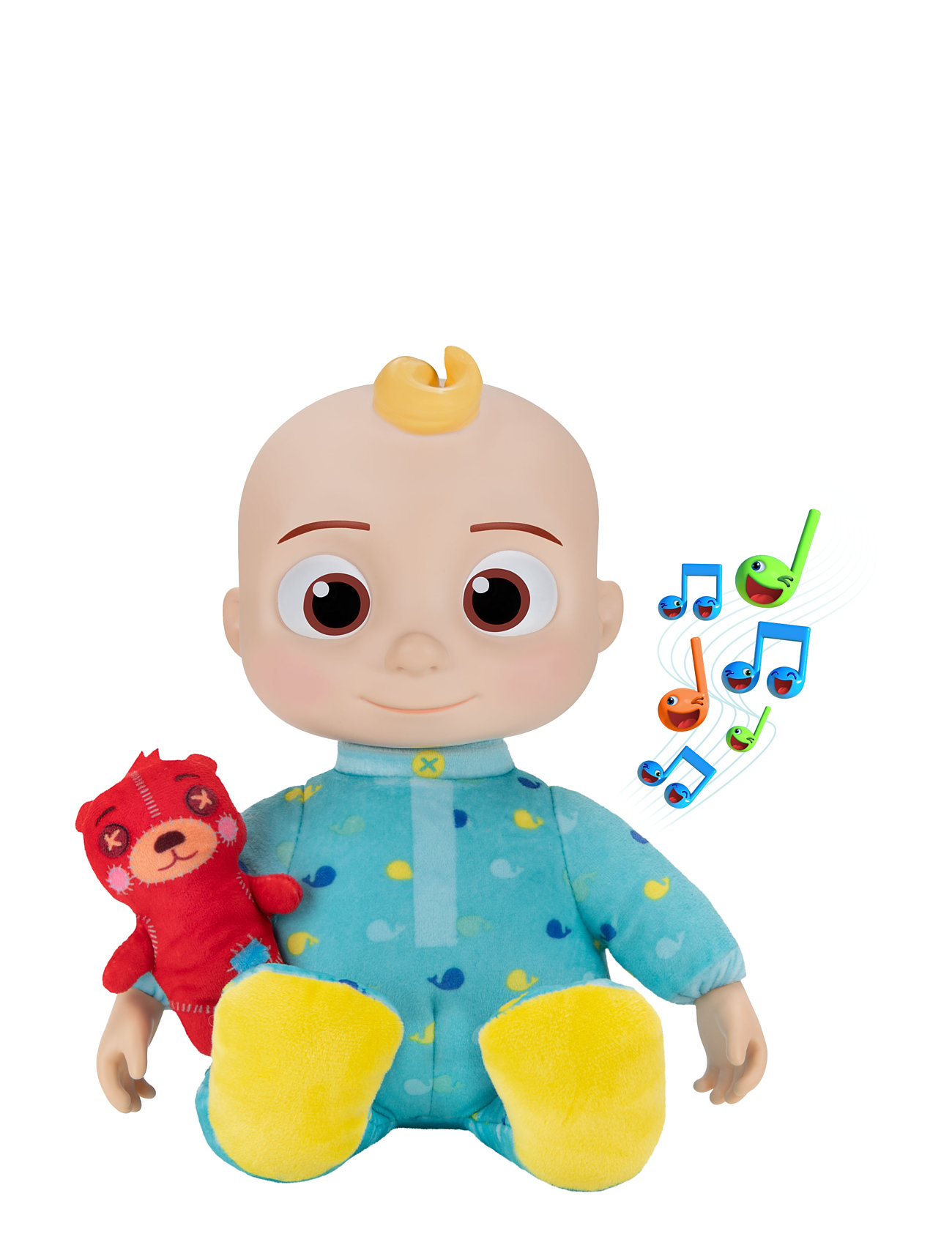 Cocomelon Roto Plush Bedtime Jj Doll Patterned Cocomelon