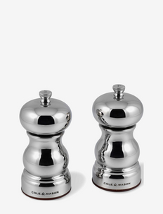 Knightsbridge Centenary GS - salt & pepper shakers - silver