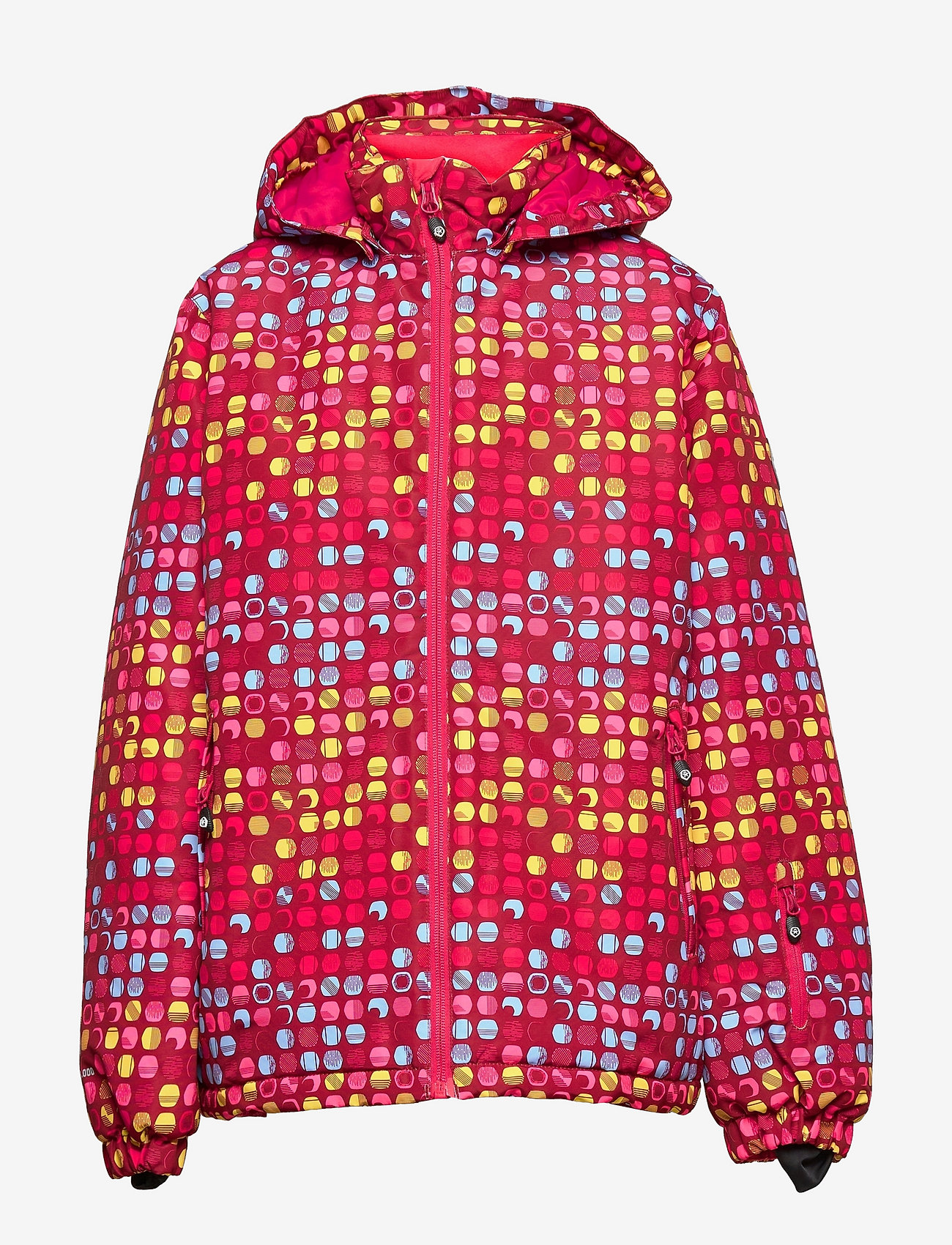 Color Kids - Ski jacket, AOP, AF 10.000 - winterjas - pink peacock - 0
