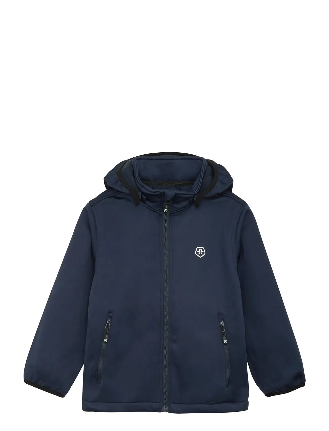 Color Kids Softshell W. Fleece, 98, Navy, Softshells > Softshell-Jakker, Børn