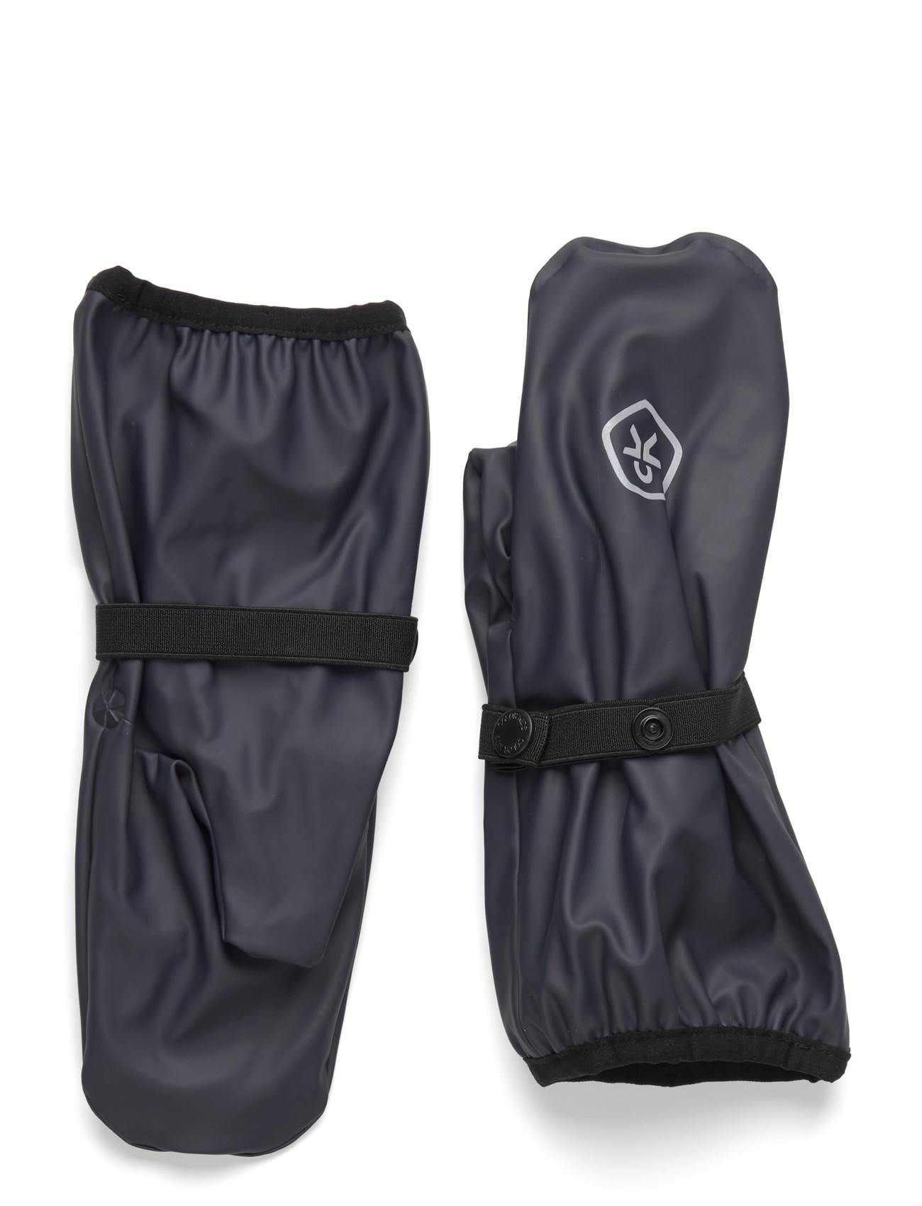 Color Kids Mittens Pu, 6-8Y, Black, Handsker Og Vanter > Vanter, Børn
