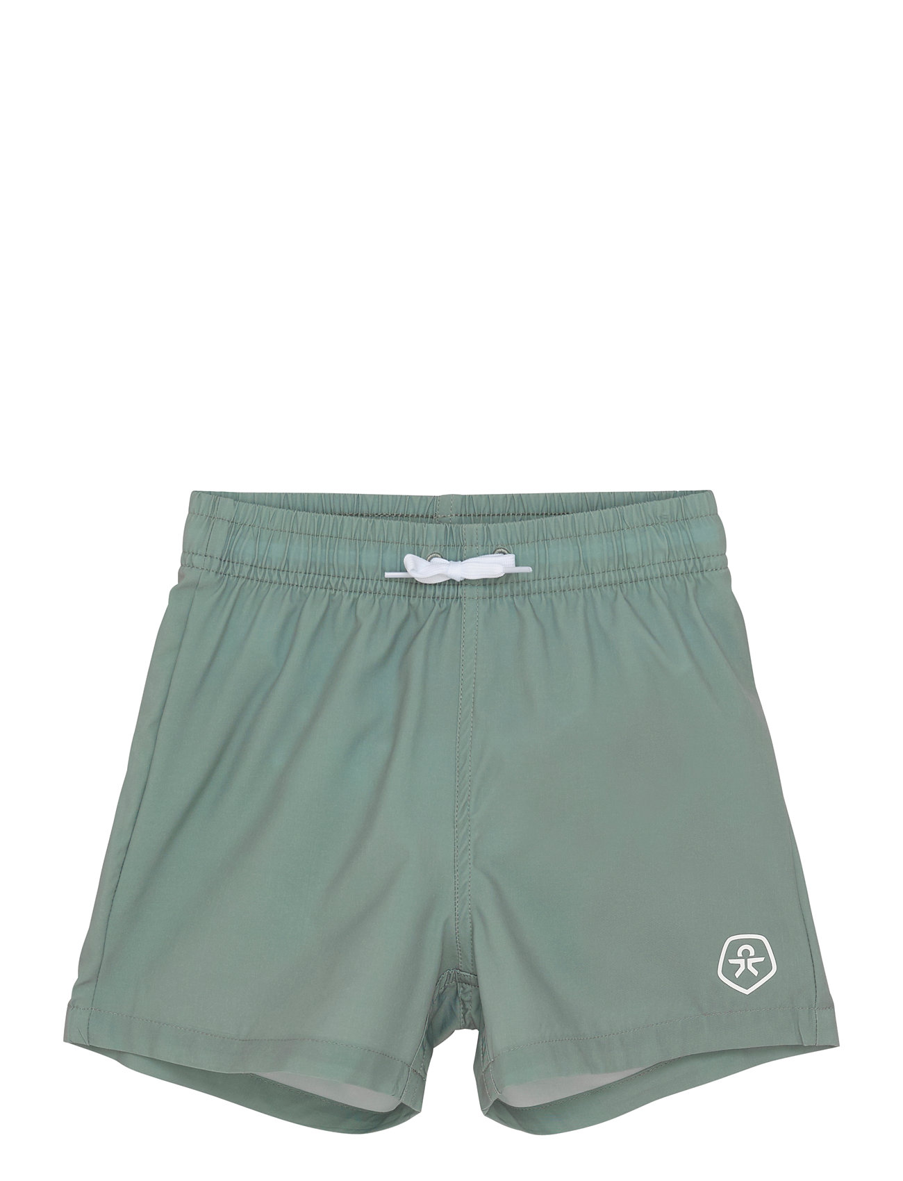 Swim Shorts, Solid Badeshorts Green Color Kids