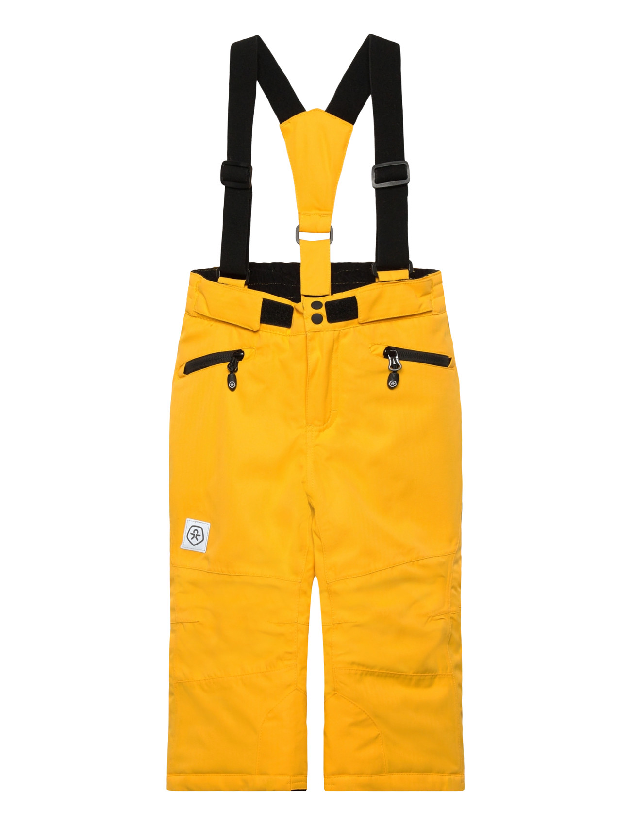 COLOR Kinder Ski Hosen W. Pockets Gelb - 98 - Kinder