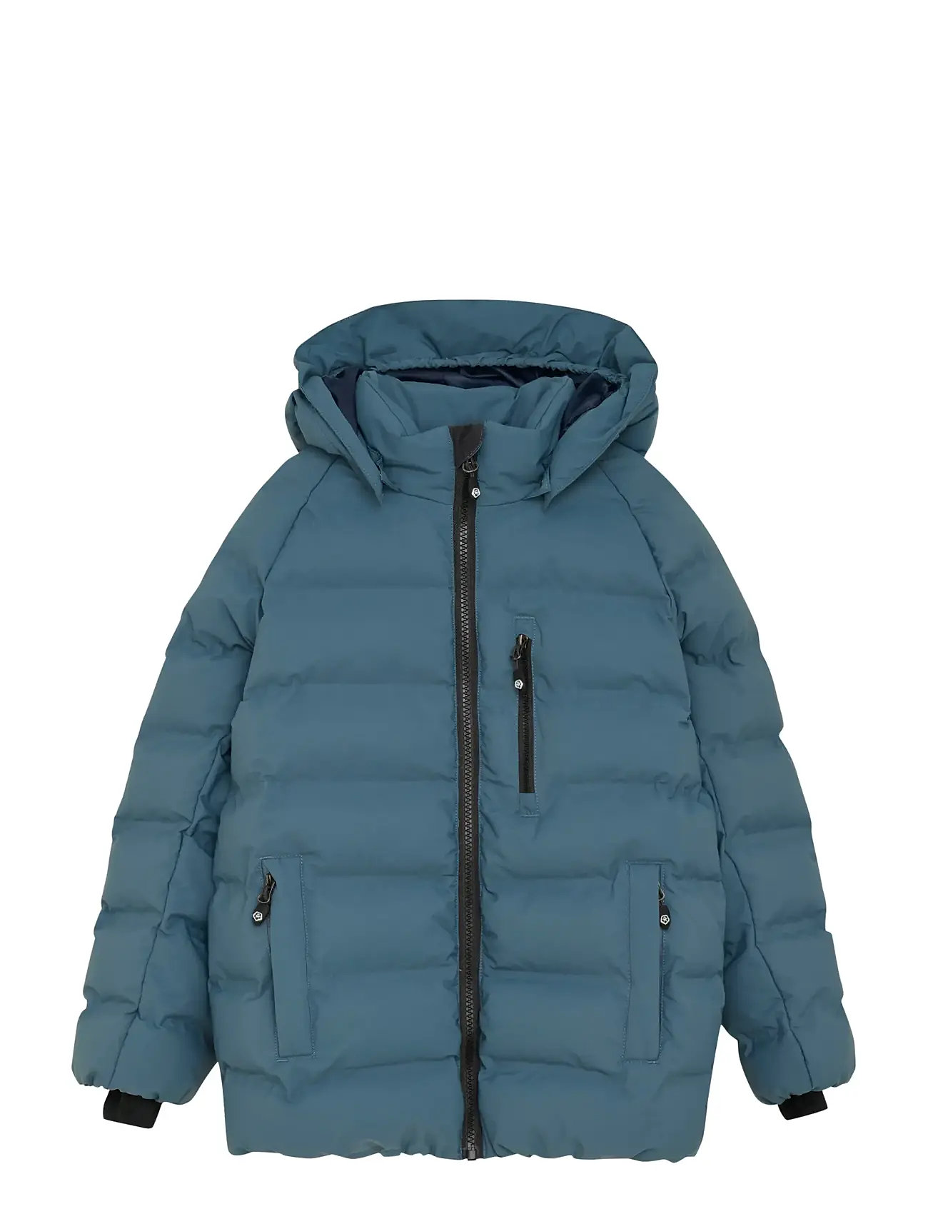 Color Kids Ski Jacket - Quilt, 104, Blue, Sneskibeklædning > Sneskijakke, Børn